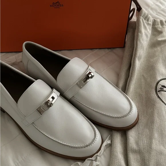 HERMES ローファー　37 Hermes | Shoes | Brand New Hermes Destin Loafers Womens 37
